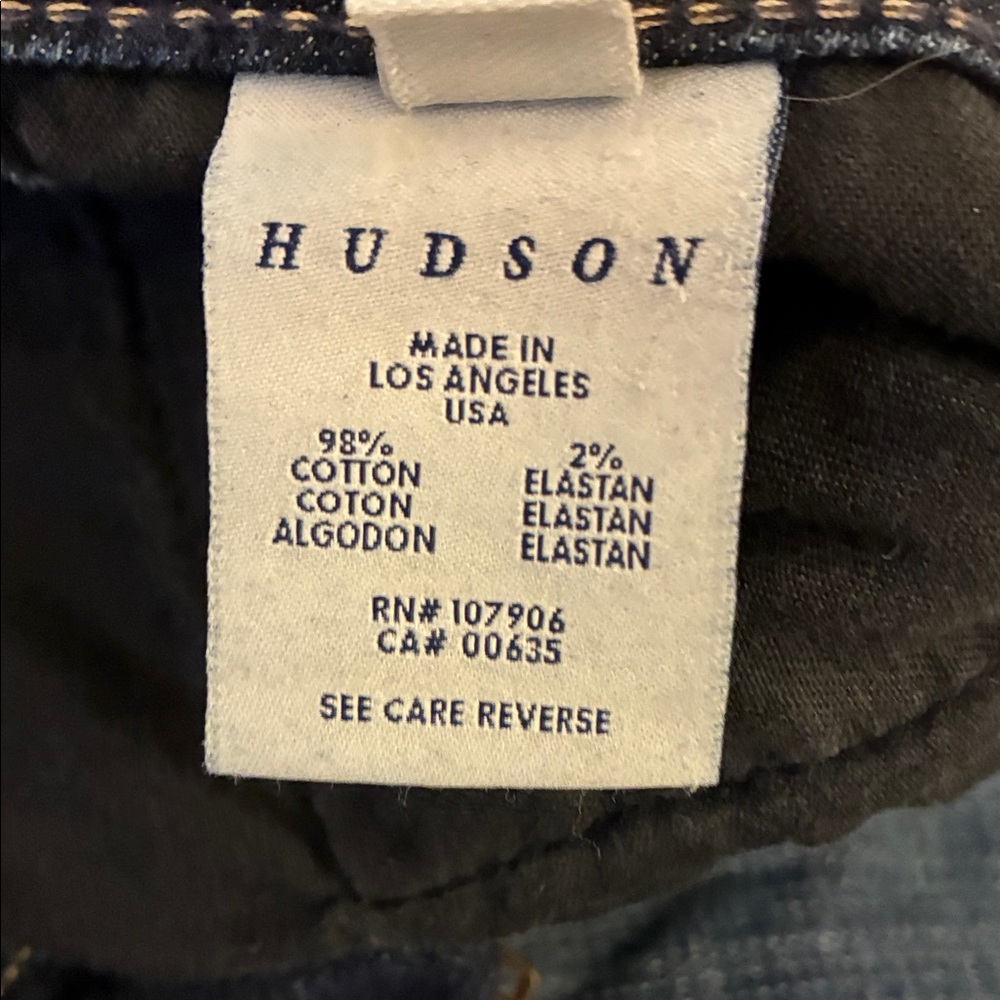 Hudson Jeans Dark Indigo Straight Leg - Picture 5 of 16